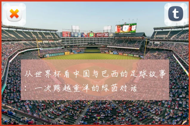 从世界杯看中国与巴西的足球故事：一次跨越重洋的绿茵对话