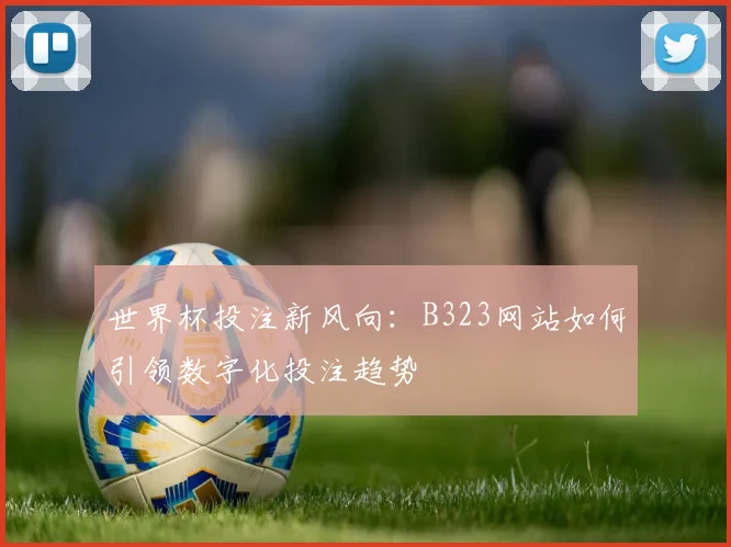 世界杯投注新风向:B323网站如何引领数字化投注趋势